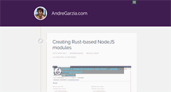 Desktop Screenshot of andregarzia.com