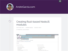 Tablet Screenshot of andregarzia.com